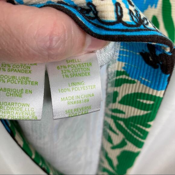 Lilly Pulitzer Layton Shift Dress in Sea Oat Ikat Sz.S - Picture 13 of 15